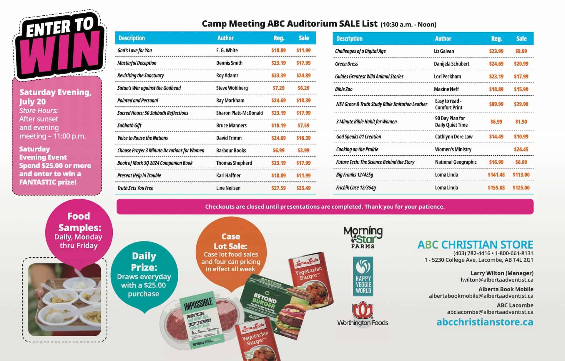ABC Sale Flyer