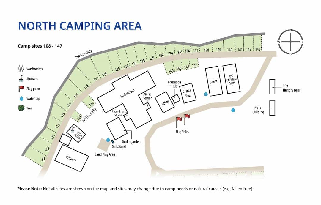 North Camping Area